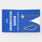 Banner Afstuderen van verpleegschool (Horizontaal)