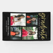 Banner Afstuderen voor Cool EDITABLE-KLEUR (Horizontaal)