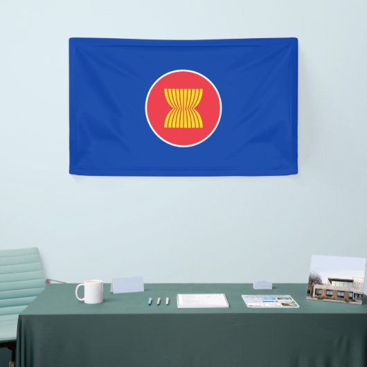 Banner Asean-vlag (Beurs)