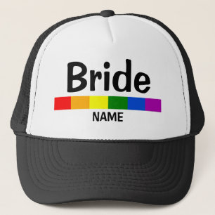 Banner Banner Banner Banner Naam bruiloft regenboo Trucker Pet
