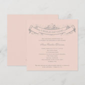 banner Baptism/Christening Uitnodiging (Voorkant / Achterkant)