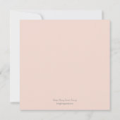 banner Baptism/Christening Uitnodiging (Achterkant)