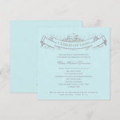 banner Baptism/Christening Uitnodiging (Voorkant / Achterkant)