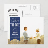  BANNER | BEWAREN VAN DE DATUM VAN AANKONDIGING (Voorkant / Achterkant)