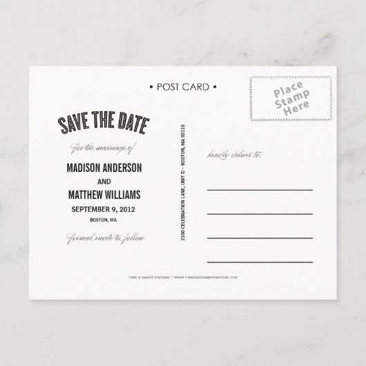  BANNER | BEWAREN VAN DE DATUM VAN AANKONDIGING (Achterkant)