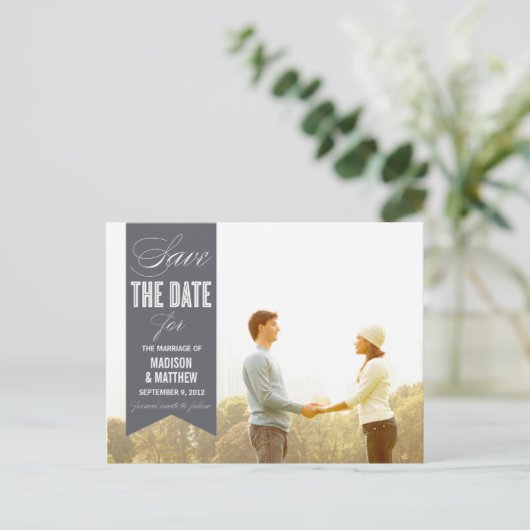  BANNER | BEWAREN VAN DE DATUM VAN AANKONDIGING (Staand voorkant)