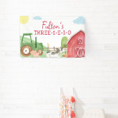 Banner Boerderij van trekkerbanner (Insitu)