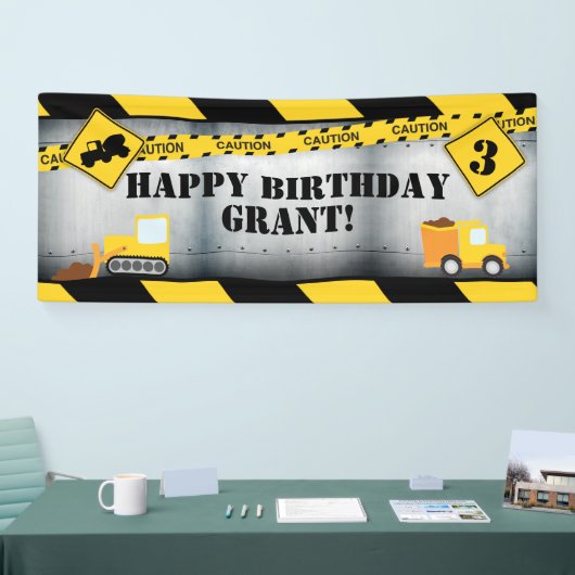 Banner bouwwagen (Beurs)