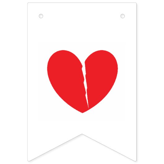 Banner "Divorce Party" (Eerste vlag)