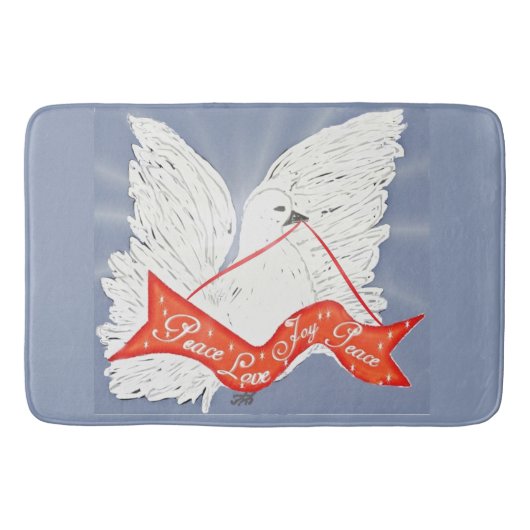 Banner Dove Badmat (Voorkant)