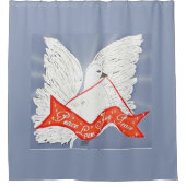 Banner Dove Douchegordijn (Voorkant)