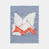 Banner Dove Fleece Deken (Voorkant)
