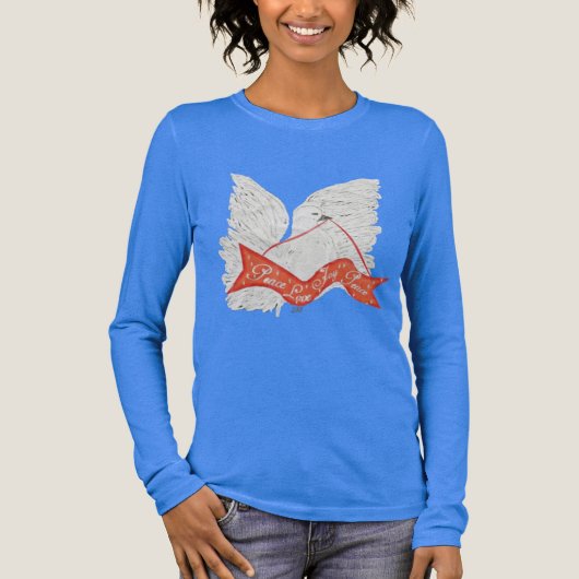 Banner Dove-II  Tri-Blend Shirt (Voorkant)