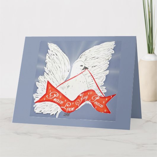 Banner Dove Kaart (Voorkant)