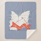 Banner Dove Sherpa Deken (Voorkant)