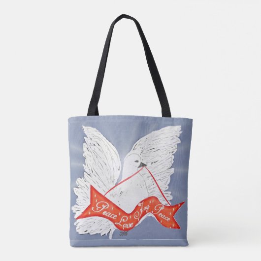 Banner Dove Tote Bag (Achterkant)