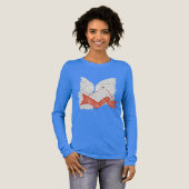 Banner Duif-II  Tri-Blend Shirt (Voorkant)