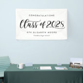 Banner EDITABLE KLEURENKLEUR Afstuderen, stijlvol (Beurs)