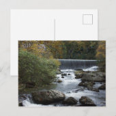 Banner Elk, NC Waterfall Briefkaart (Voorkant / Achterkant)