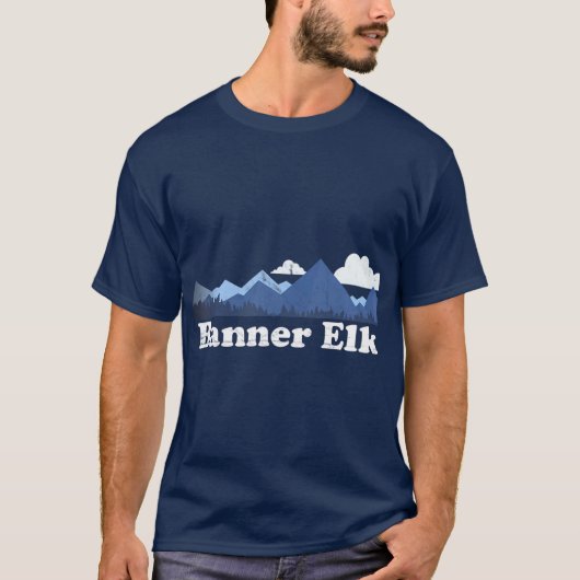 Banner Elk North Carolina Blue Ridge Mountains T-shirt (Voorkant)