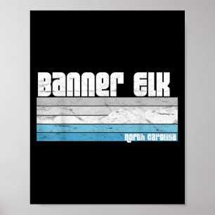 Banner Elk North Carolina Nc North Carolina Skien Poster