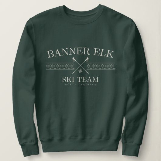 Banner Elk Ski Team, North Carolina Trui (Design voorkant)