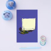 banner en boek met kaarsvormige Sjabloon Flyer (Enkel)