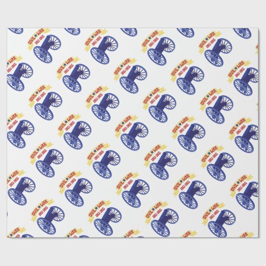 Banner en kanon cadeaupapier (Vlak)