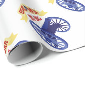 Banner en kanon cadeaupapier (Rol Hoek)