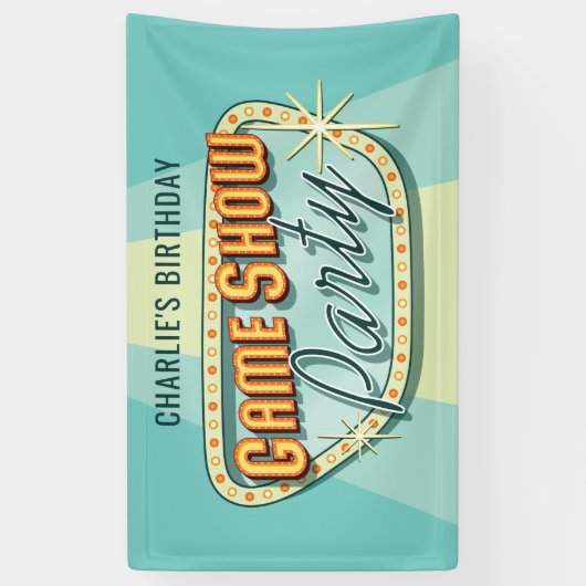 Banner game Show (Verticaal)