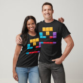 banner Gaming blokken grappig T-shirt (Unisex)