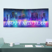 BANNER Gelukkig Nieuwjaar (Beurs)