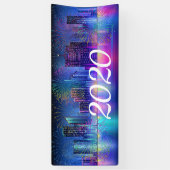 Banner Gelukkig Nieuwjaar (Verticaal)