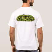 BANNER Gelukkige St.Patrick's Dag T-shirt (Achterkant)