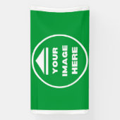 Banner - gepersonaliseerd - Afbeelding / tekst toe (Verticaal)