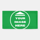 Banner - gepersonaliseerd - Afbeelding / tekst toe (Horizontaal)