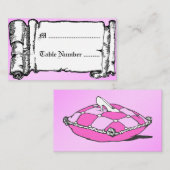  Banner Glass Slipper Aangepaste Kaarten voor tabe Plaatskaartje (Voorkant / Achterkant)