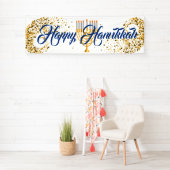 Banner-Happy Hanukkah binnen Spandoek (Insitu)