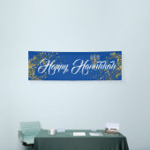 Banner-Happy Hanukkah binnen Spandoek (Beurs)