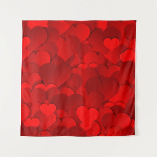 Banner harten textuur een hart wandkleed (Voorkant)