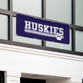 Banner-Huskies voor buiten Spandoek (Buitenkant Gebouw)