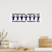 Banner Internationale Vrouwendag Poster (Keuken)