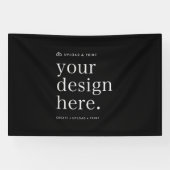 Banner Jouw ontwerp uploaden 1,2 x 1,8 m (Horizontaal)