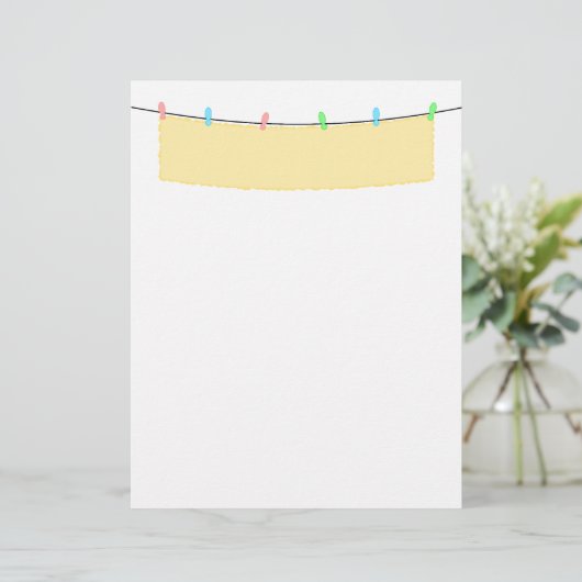 Banner Letterhead (Staand voorkant)