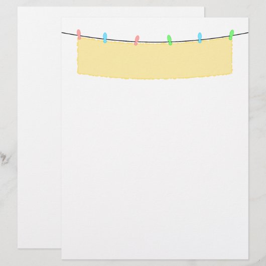 Banner Letterhead (Voorkant / Achterkant)