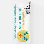 Banner Licht Laten Schijnen (Verticaal)