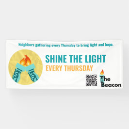 Banner Licht Laten Schijnen
