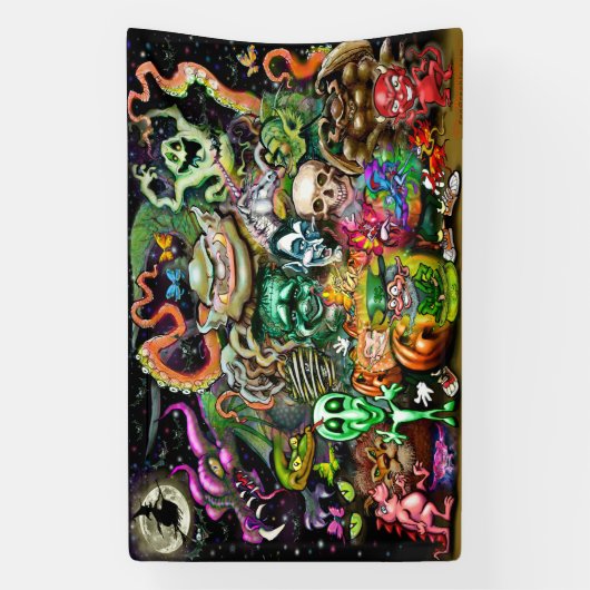 Banner Magical Creatures (Verticaal)