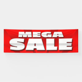 BANNER MEGA SALE - 2,5 x 8'