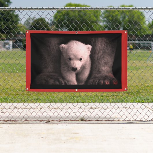 BANNER MET BEREN WELP (Insitu)